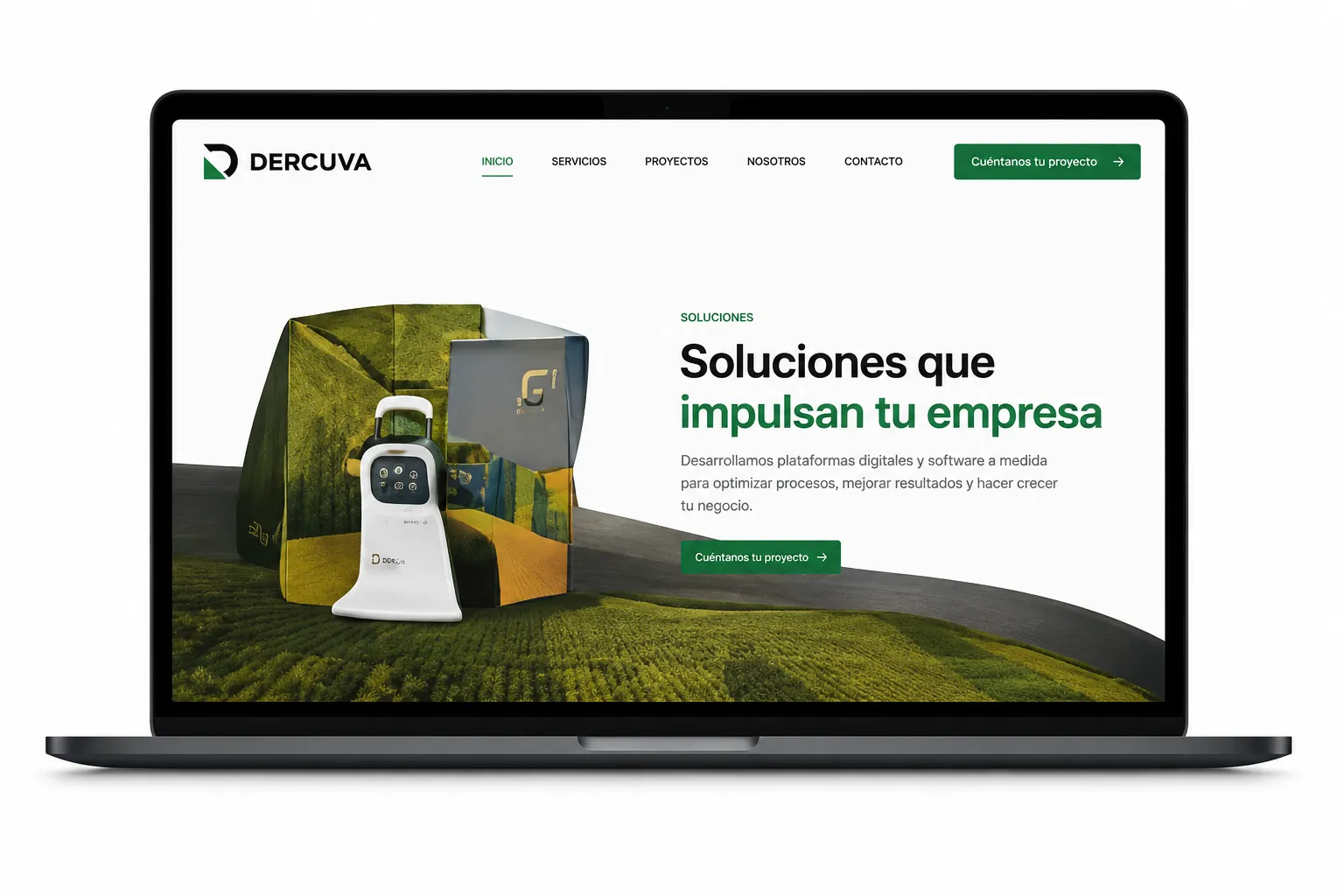 Catálogo digital B2B de suministros para infraestructura desarrollado por Dercuva